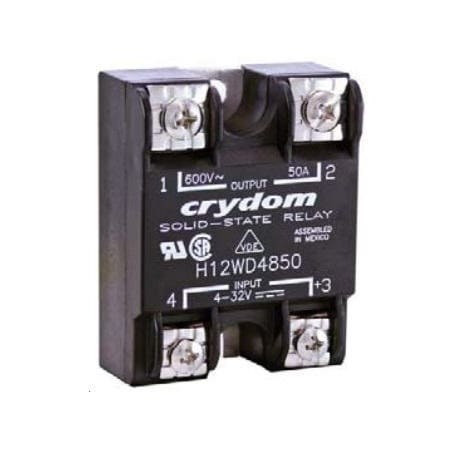 Crydom Solid State Relays - Industrial Mount Pm Ip00 Ssr, 530Vac 75A, Dc In, Zc H12D4875